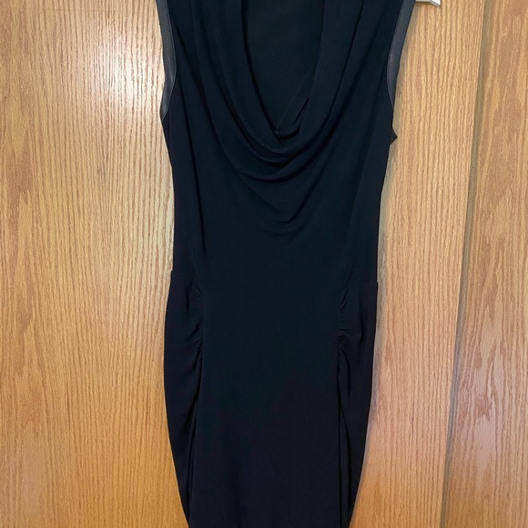 Yigal Azrouel black crepe dress size 8 - Picture 2 of 8
